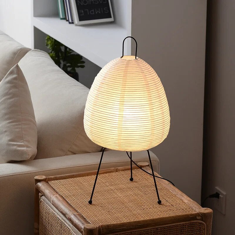 zenglow japanese rice paper lamp stylish interior design