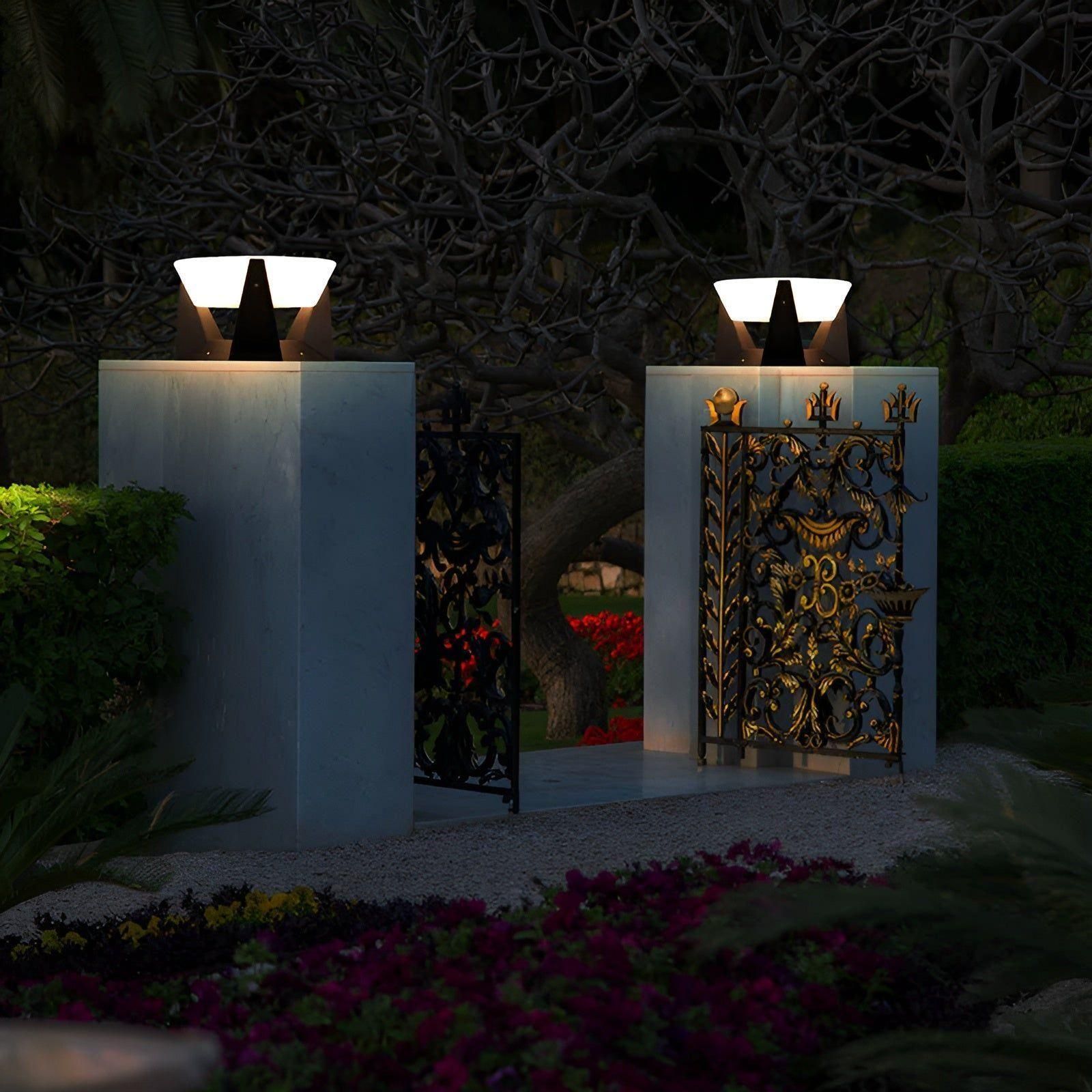 luxio solar luxury japanese garden lamp
