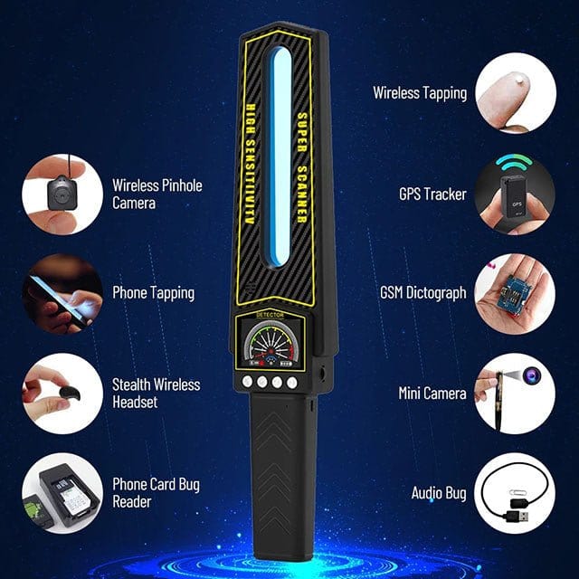 gps tracker detector 2025 advanced bug sweeper hidden cameras